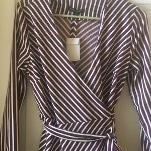 Banana republic wrap dress